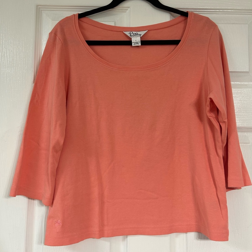 Lilly Pulitzer 3/4 sleeve top